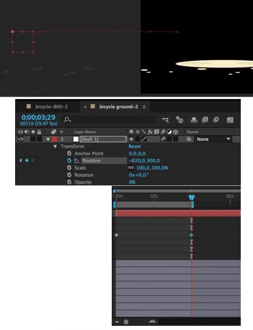 آموزش متحرک سازی دوچرخه در افترافکت